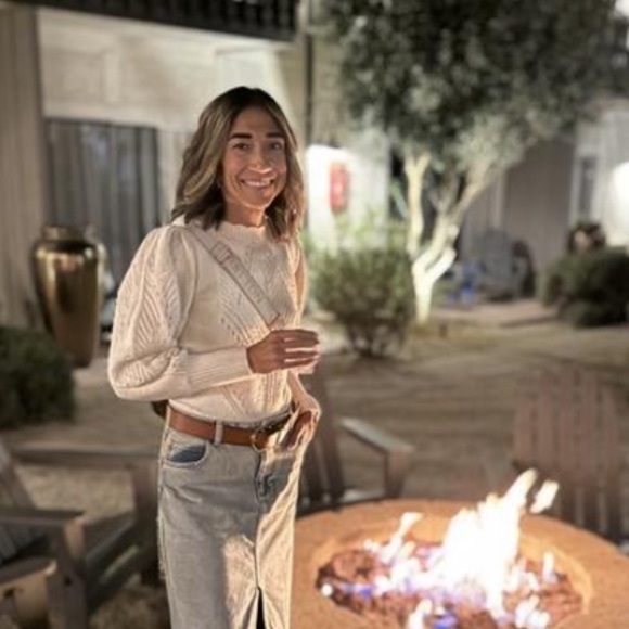 NWT! By Anthropologie Scalloped Collar Sweater in Ivory - Size 3X 🪑 - Picture 11 of 14